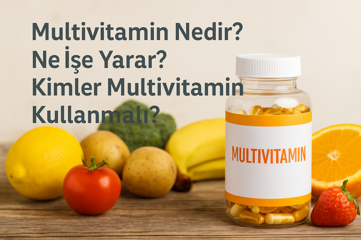 Multivitamin Nedir? Ne İşe Yarar? Kimler Kullanmalı?