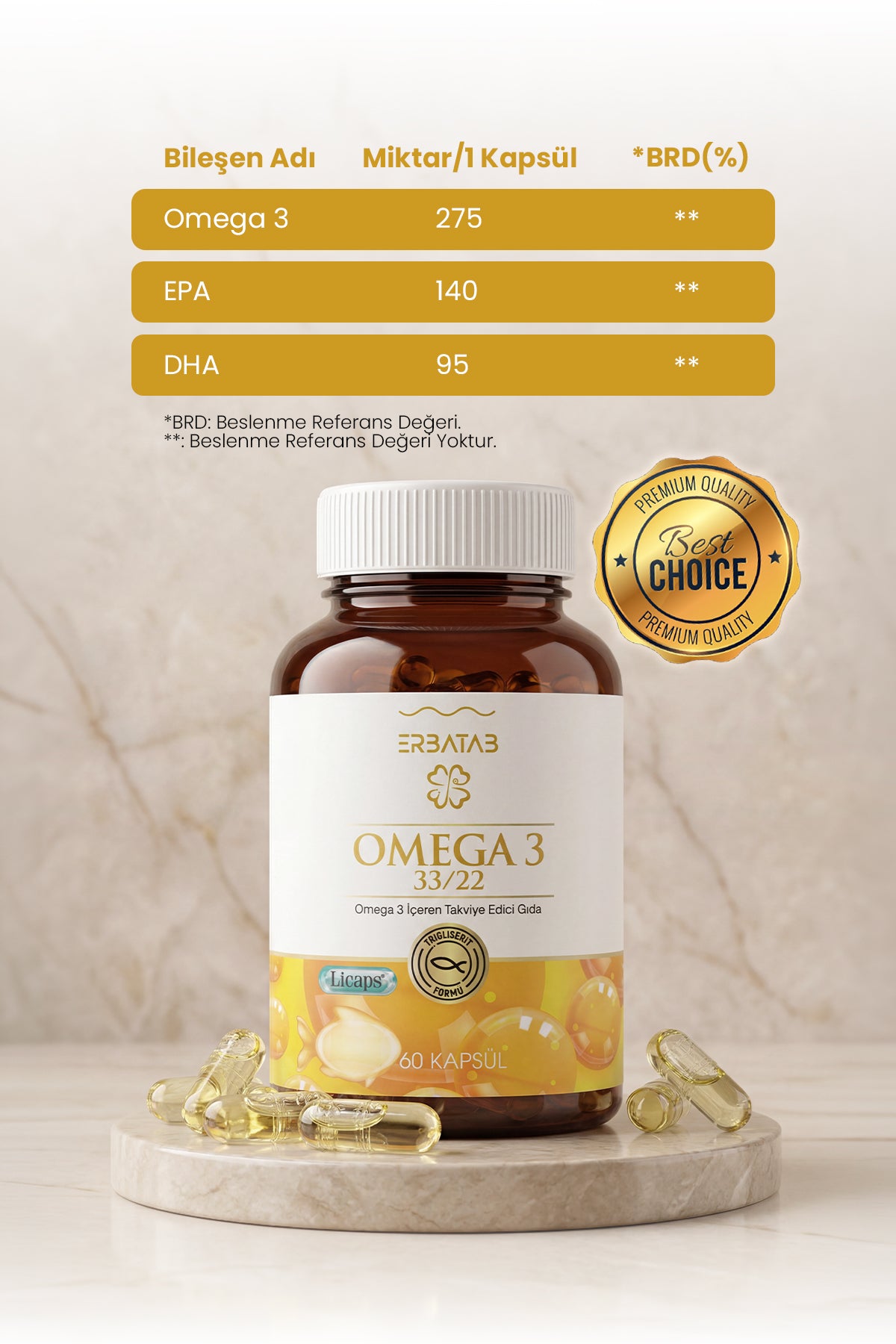 Erbatab Duo Paketi 2 (Omega 3 + B12) - 2