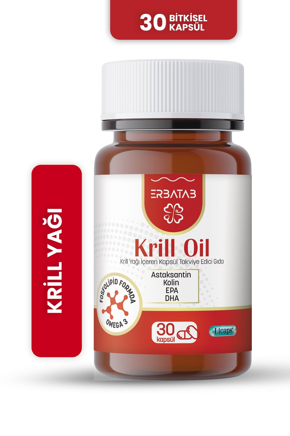 Erbatab Krill Yağı (Krill Oil) 500 mg 30 Kapsül - 2