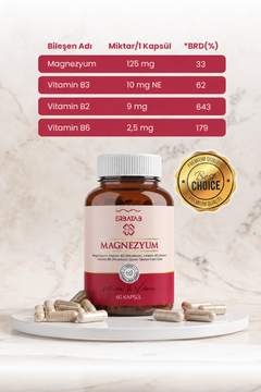 Erbatab Magnezyum 3' lü Form 2'li Set