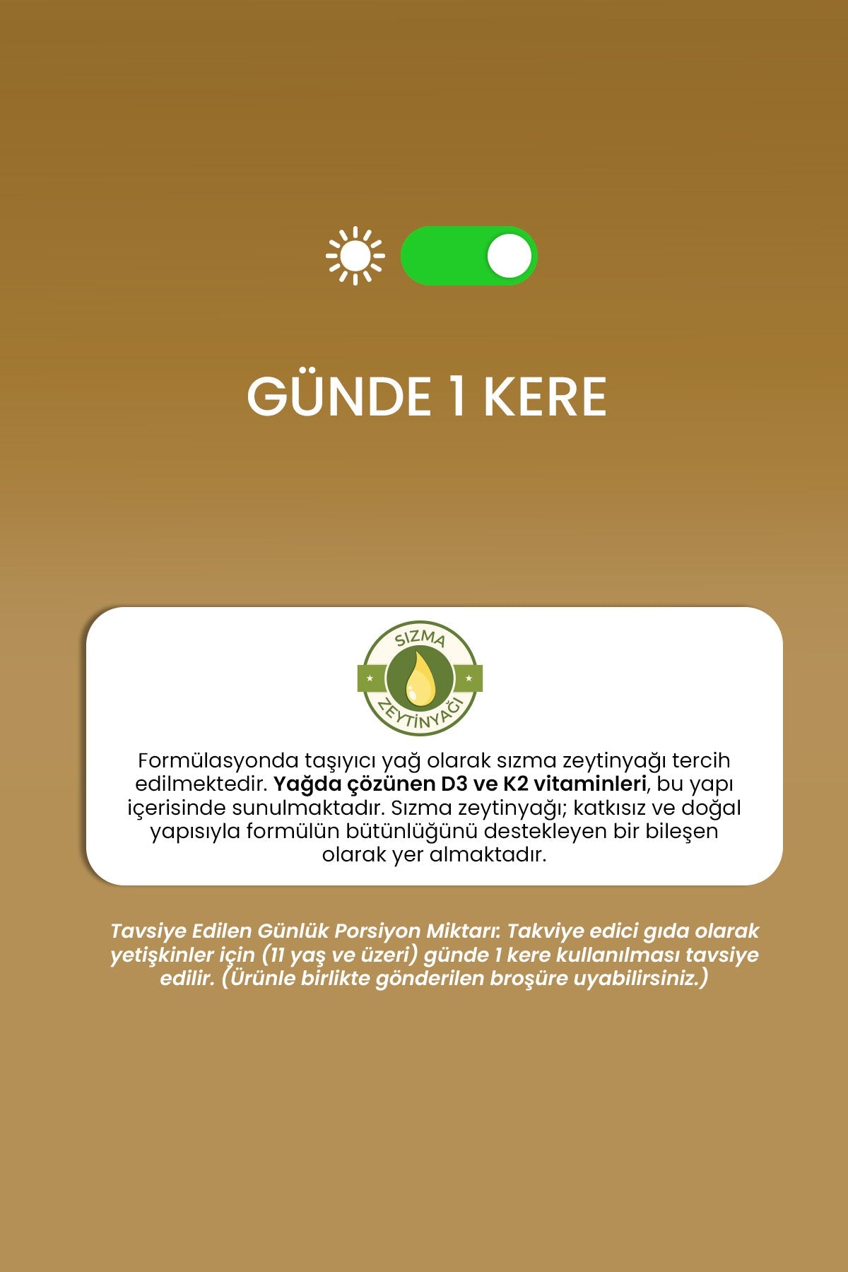 Erbatab Vitamin D3 K2 2'si 1 Arada Damla