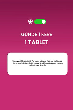 Erbatab Estrodim | 100 mg DIM | Kalsiyum D-Glukarat | Savoy Lahanası | Japon Poligonu | 60 Tablet