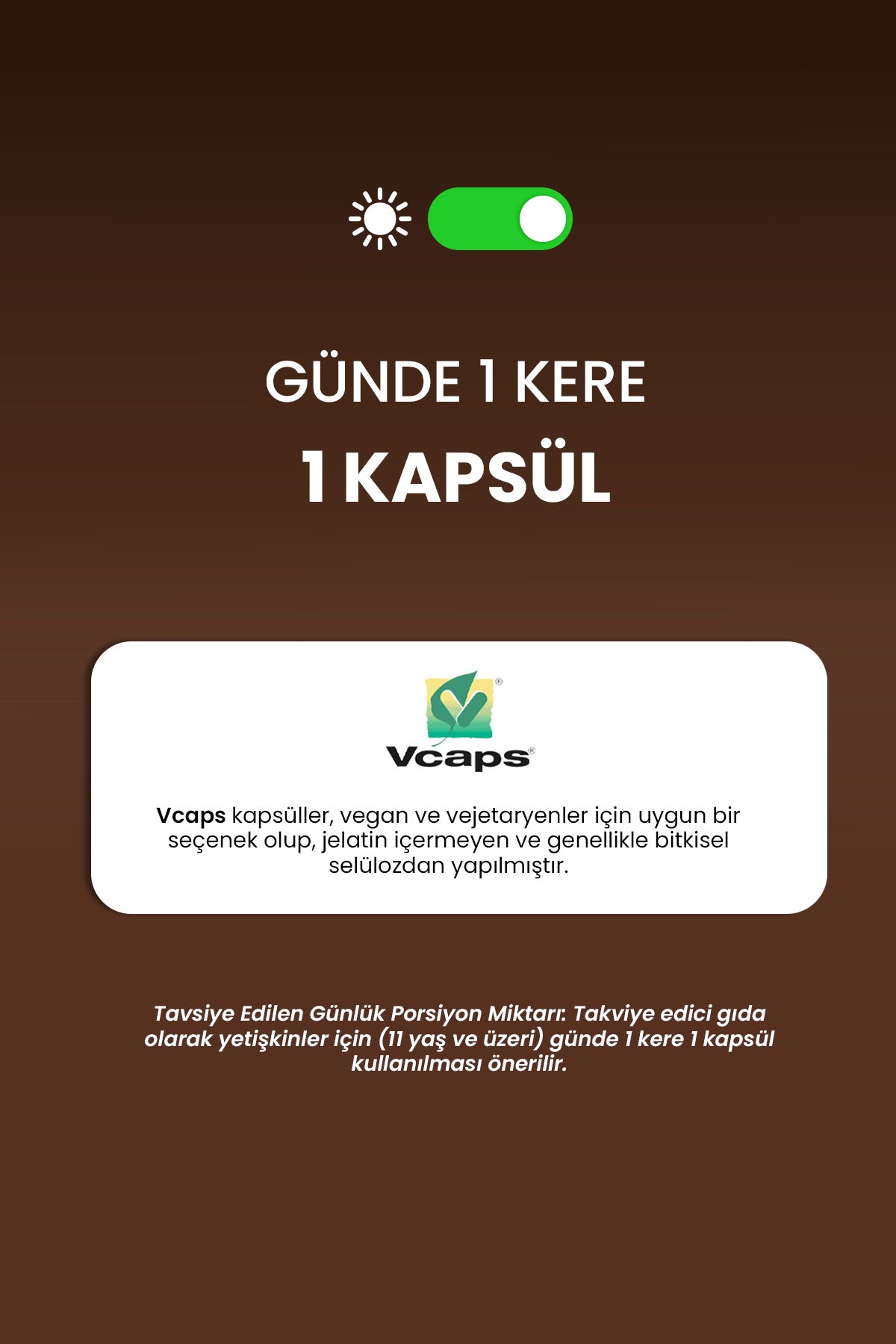 Erbatab AHCC 60 Bitkisel Kapsül Shiitake Mantar Kaynaklı Takviye Edici Gıda