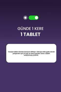 Erbatab 5-HTP 100 Mg 30 Tablet 5-Hidroksitriptofan İçeren Takviye Edici Gıda