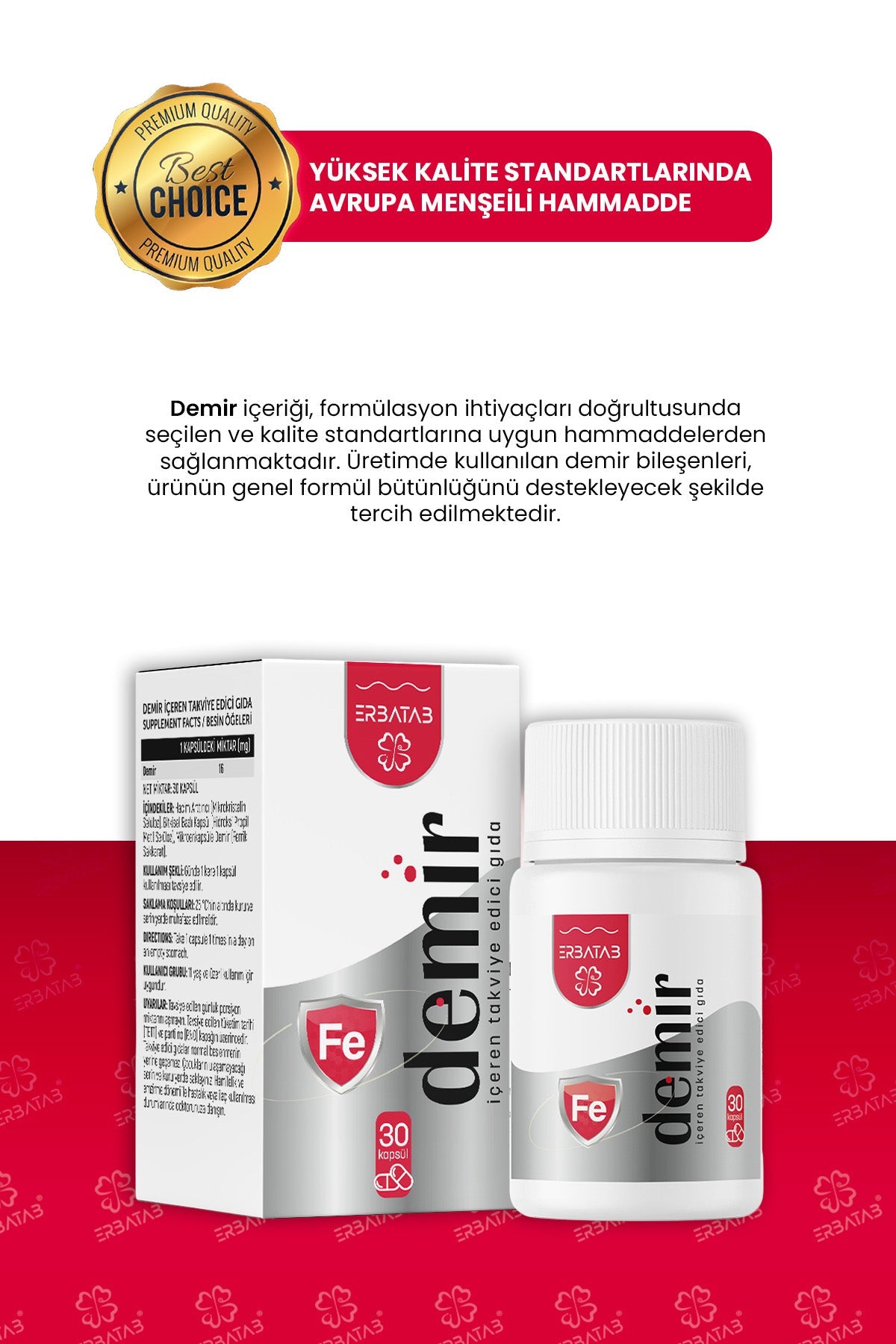 Erbatab Demir 30 Kapsül - 5