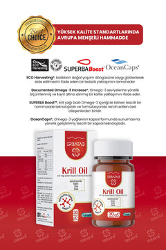Erbatab Krill Yağı (Krill Oil) 500 mg 30 Kapsül - 5