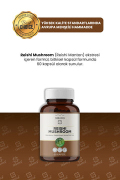 Erbatab Reishi Mantarı Ekstresi 60 Kapsül