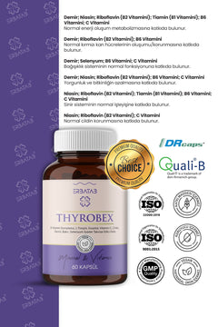 Erbatab Thyrobex Multivitamin & Mineral 60 Kapsül