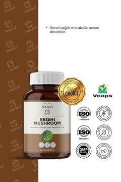 Erbatab Reishi Mantarı Ekstresi 60 Kapsül