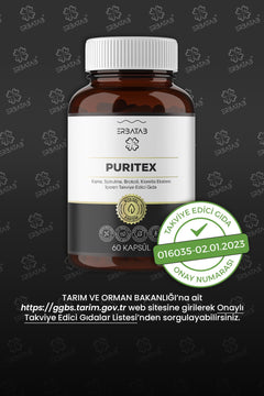 Erbatab Puritex (Kişniş, Spirulina, Brokoli, Klorella) 60 Kapsül - 8