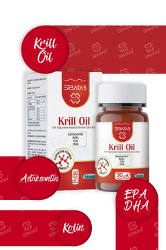 Erbatab Krill Yağı (Krill Oil) 500 mg 30 Kapsül - 9
