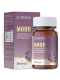 Erbatab Mood 5-HTP 30 Kapsül Passiflora, Valerian ve Melisa Ekstraktları İçeren Takviye Edici Gıda