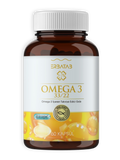 Erbatab Omega 3 - Balık Yağı - Hava Sızdırmaz, Okside Olmayan Licaps omega3 60 Kapsül