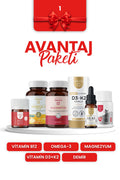 Erbatab Avantaj Paketi 1 (Magnezyum, D3K2, B12-B9, Omega, Demir)