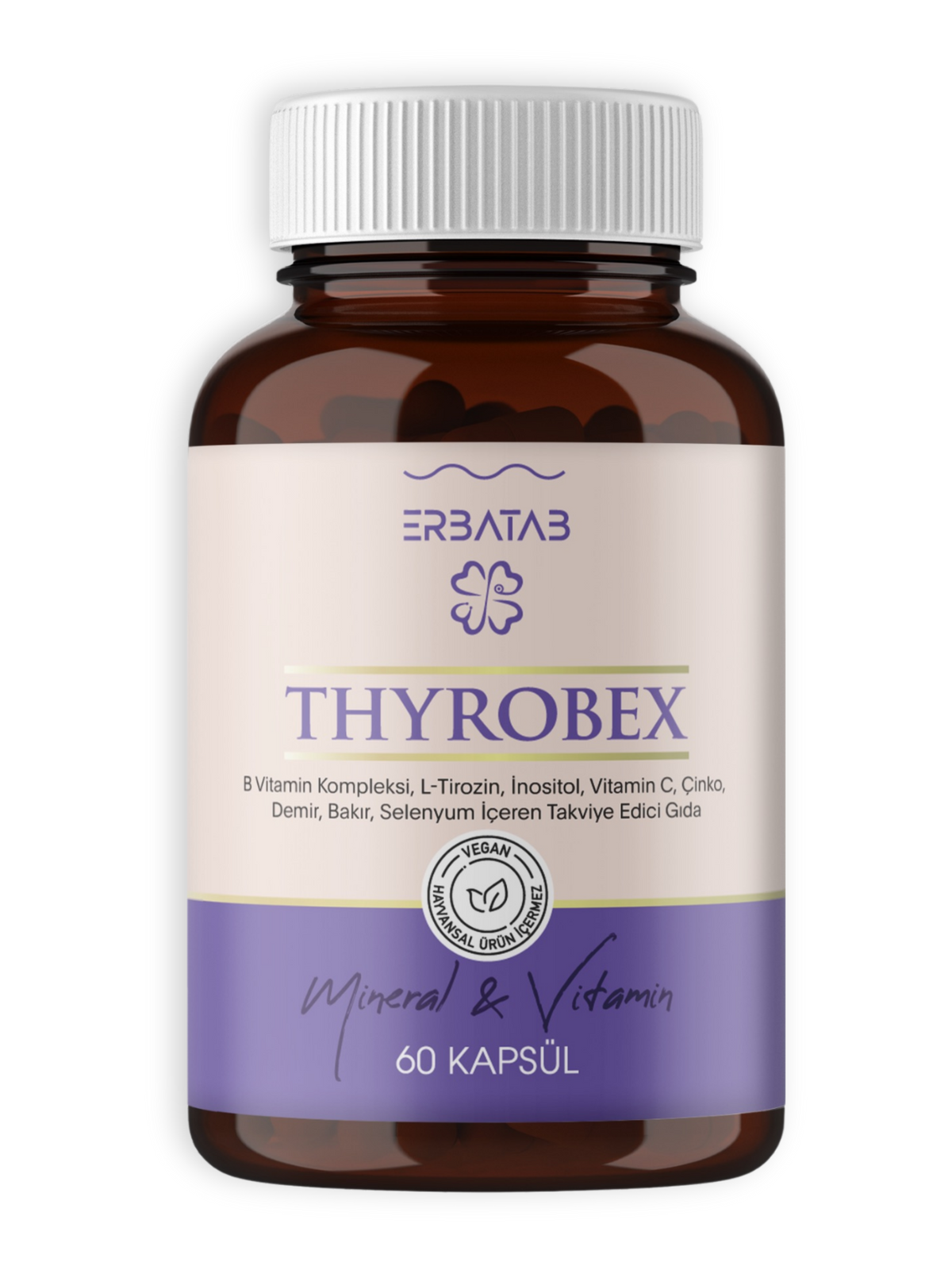 Erbatab Thyrobex Multivitamin & Mineral 60 Kapsül