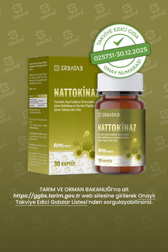 Erbatab Nattokinaz Takviye Edici Gıda – 30 Kapsül - 7
