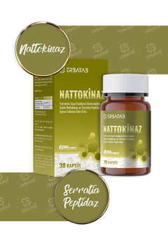 Erbatab Nattokinaz Takviye Edici Gıda – 30 Kapsül - 8